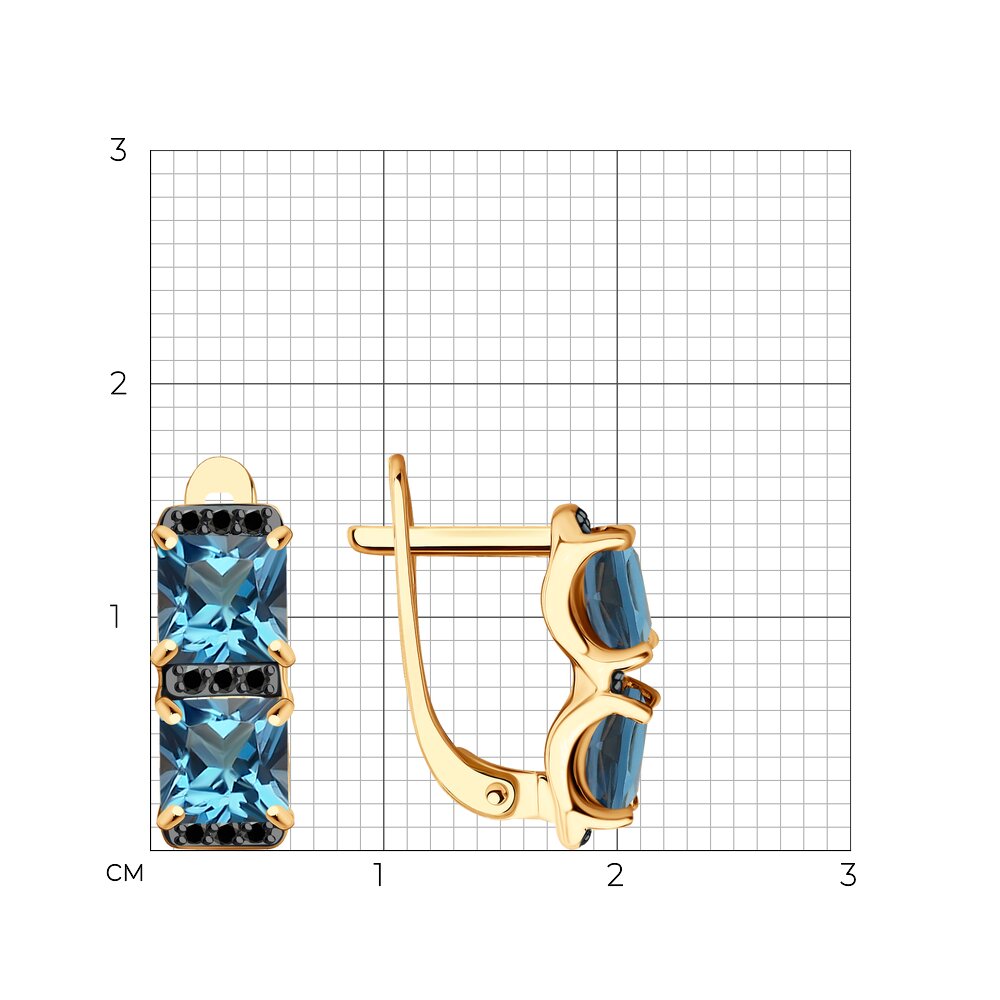 Серьги 725348