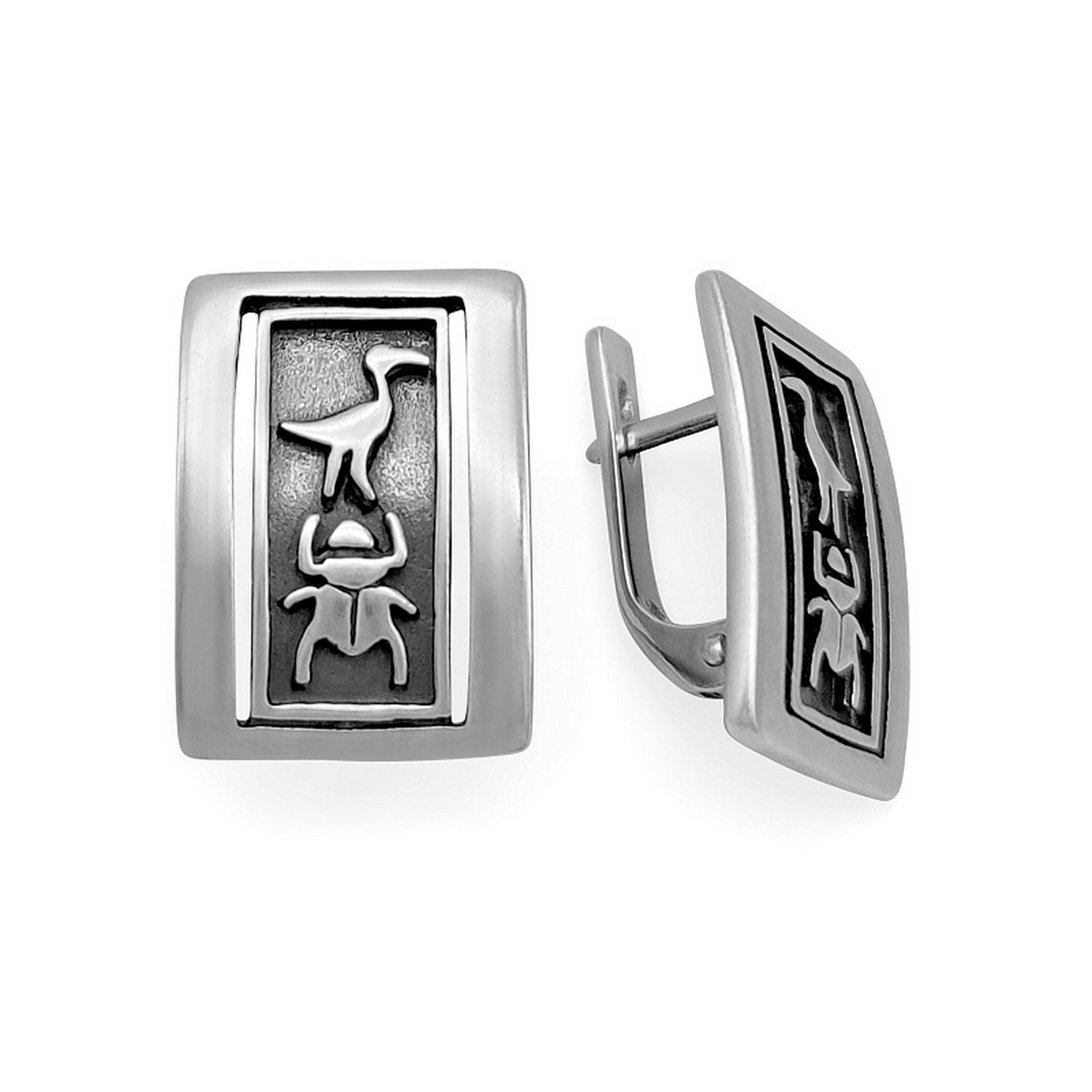 Серьги С10613 Скарабей