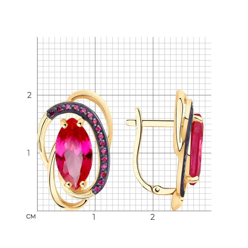 Серьги 727205
