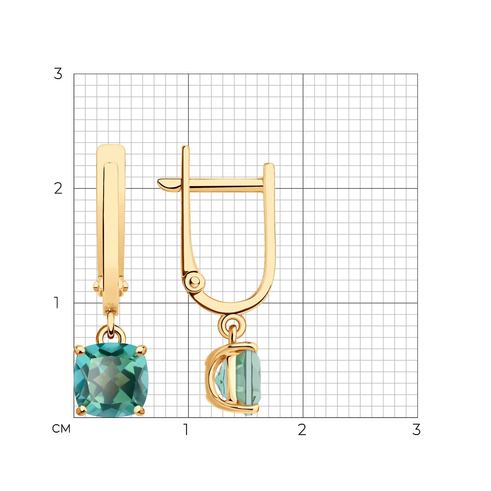 Серьги 729102