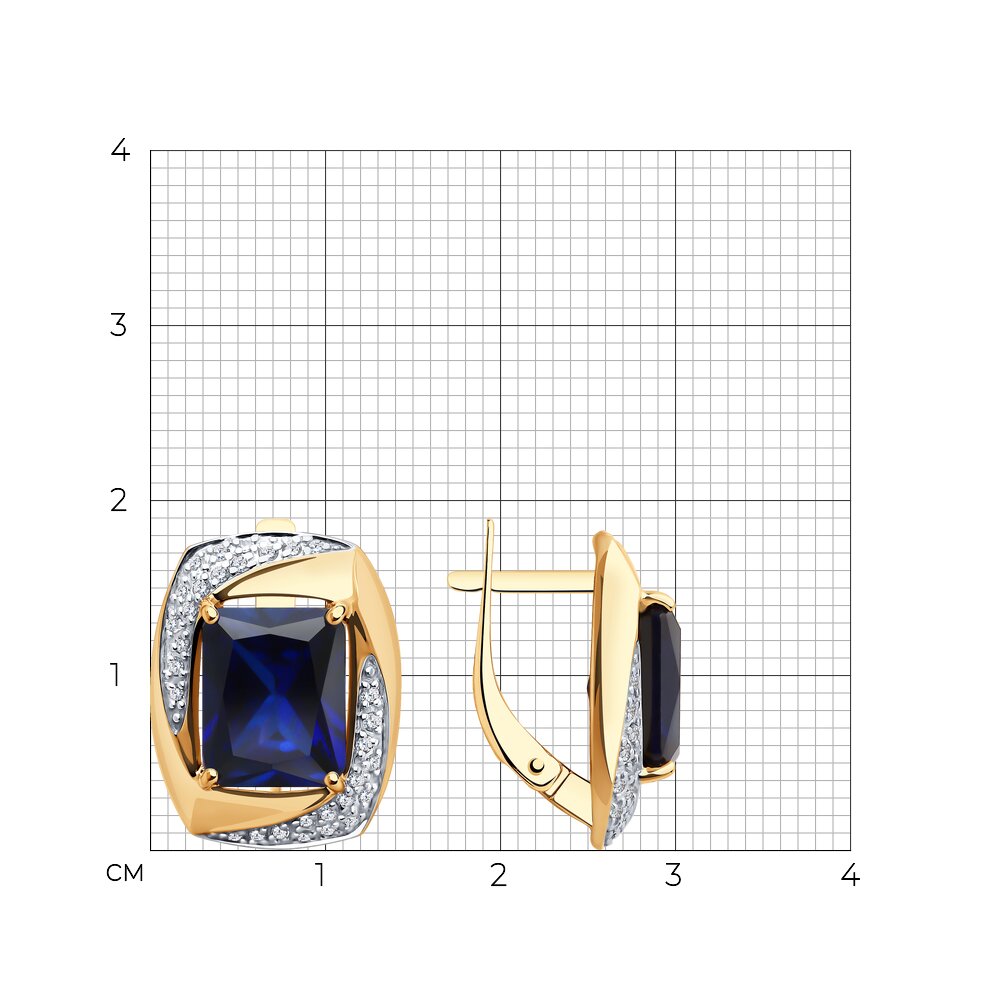 Серьги 728529