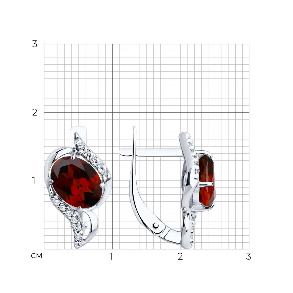 Серьги 94-320-00185-2