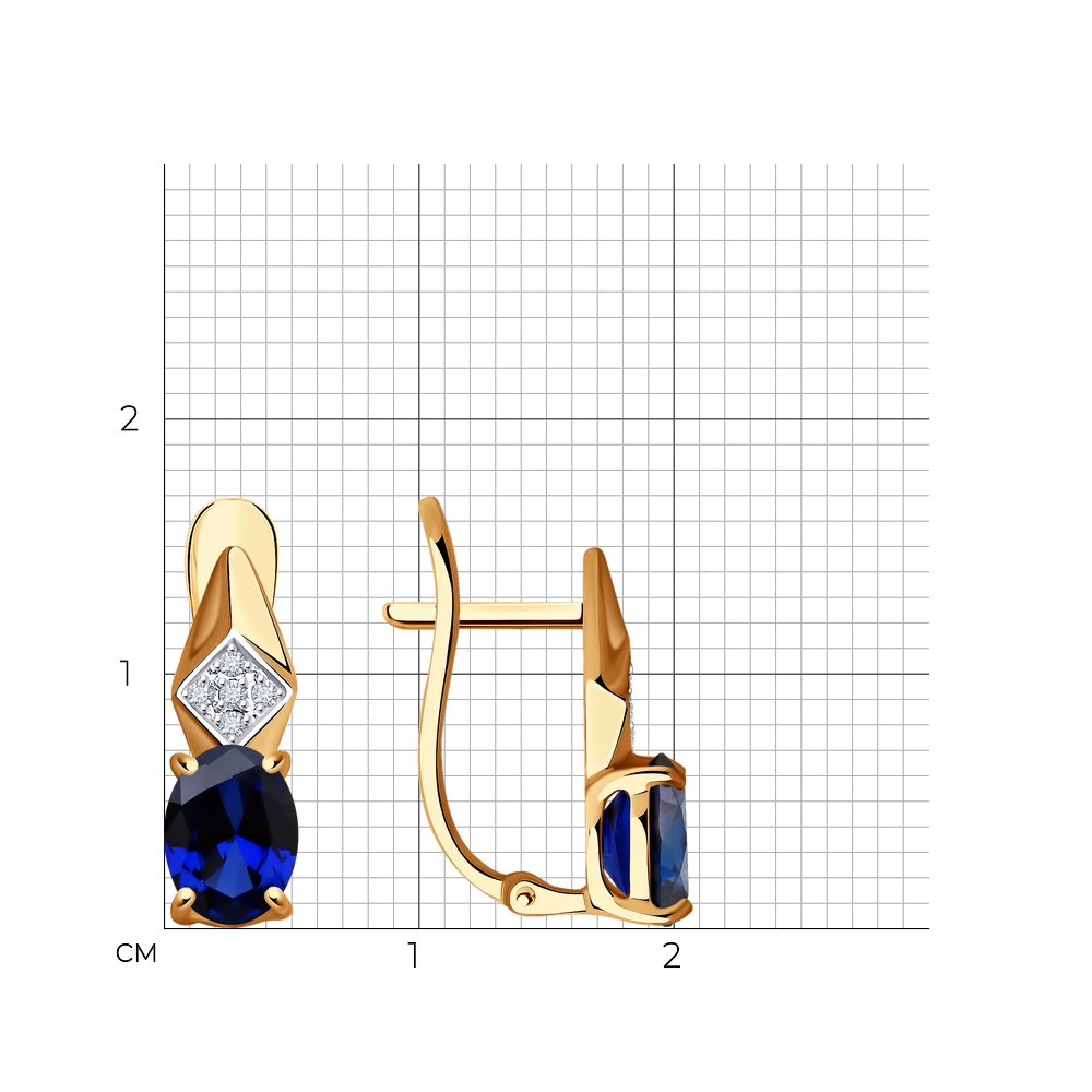 Серьги 725502