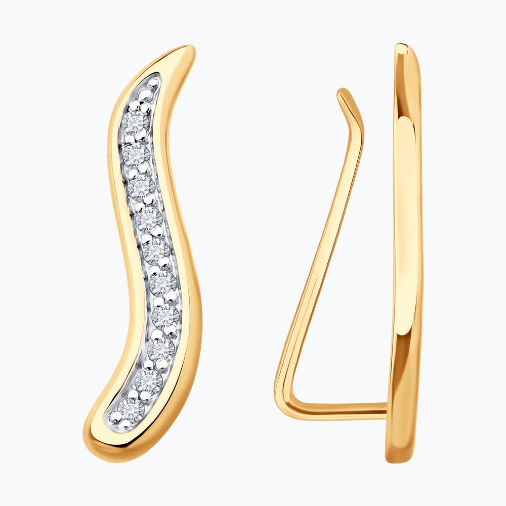 Серьги зажимы 51-120-02905-1