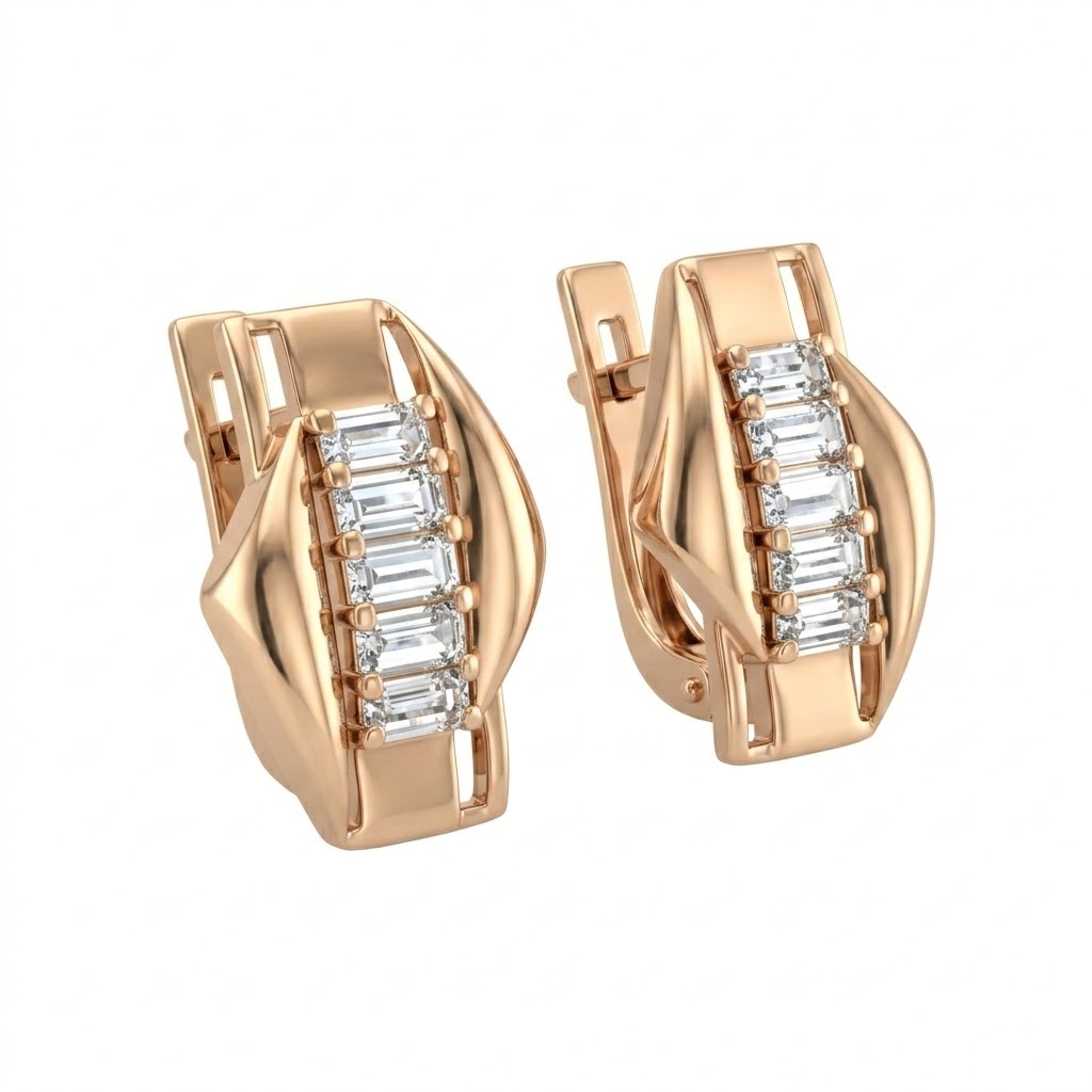 Серьги кл4580а-01
