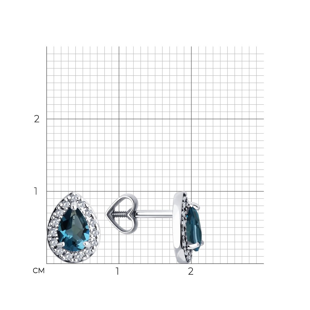Серьги 728866-3