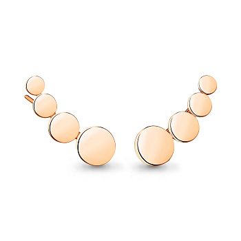 Серьги зажимы 33780.1